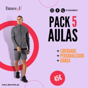 Pack 5 aulas avulso